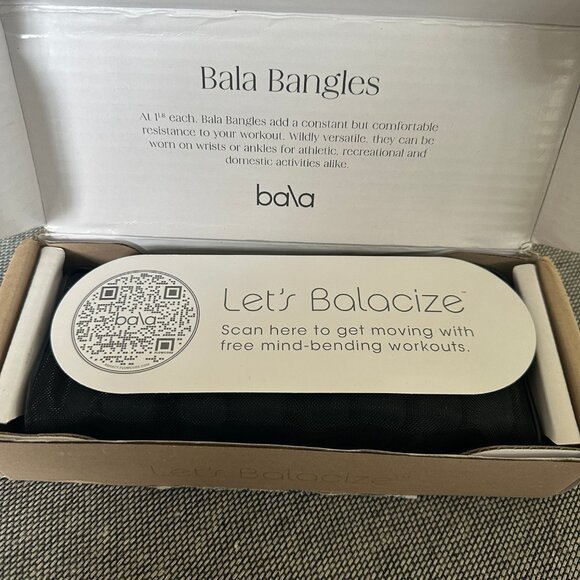 1LB Bala Bangles in Black Charcoal - 2LB Total - Picture 2 of 6